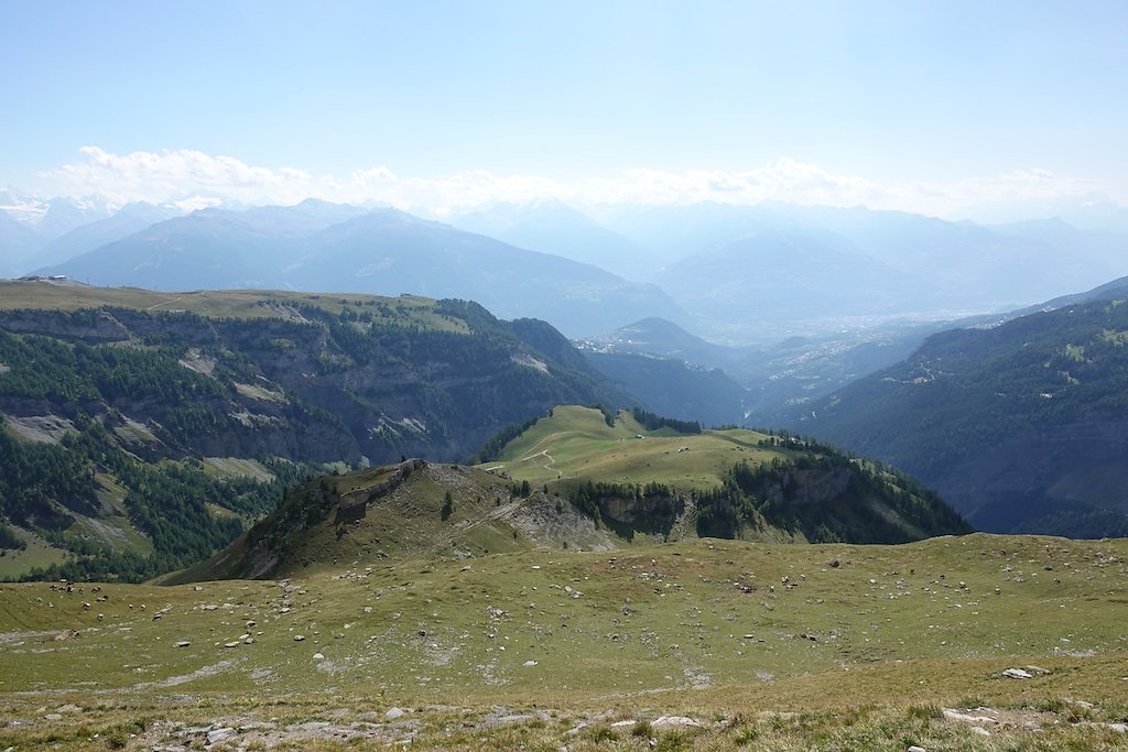 Zeuzier, Armillon, Plan des Roses, Col du Rawyl, Wildstrubelhütte, Lac de Huiton, Mondralèche (12.09.2018)