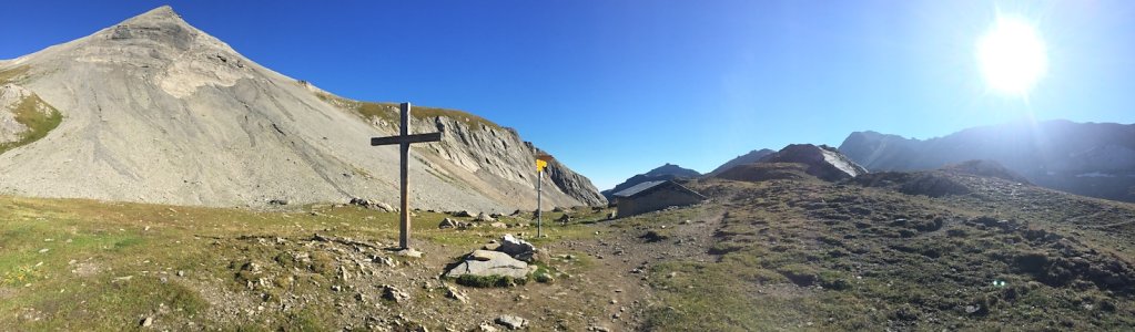 Zeuzier, Armillon, Plan des Roses, Col du Rawyl, Wildstrubelhütte, Lac de Huiton, Mondralèche (12.09.2018)