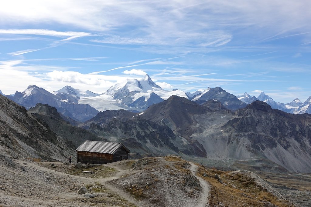 Tignousa, Cabane Bella Tola, Rothorn, Bella Tola, Pas du Boeuf (22.09.2018)