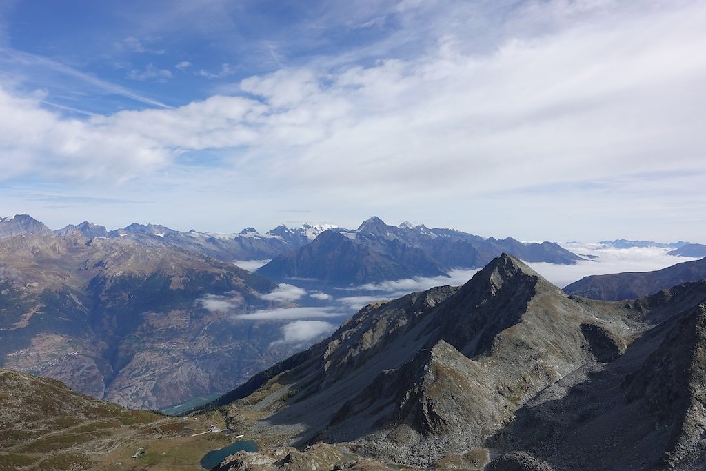 Tignousa, Cabane Bella Tola, Rothorn, Bella Tola, Pas du Boeuf (22.09.2018)