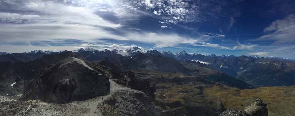 Tignousa, Cabane Bella Tola, Rothorn, Bella Tola, Pas du Boeuf (22.09.2018)
