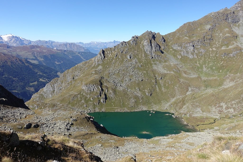 Fionnay, Ecurie du Crêt, Col de Sarshlau, Le Dâ, Col du Bec d'Aigle, Louvie (26.09.2018)