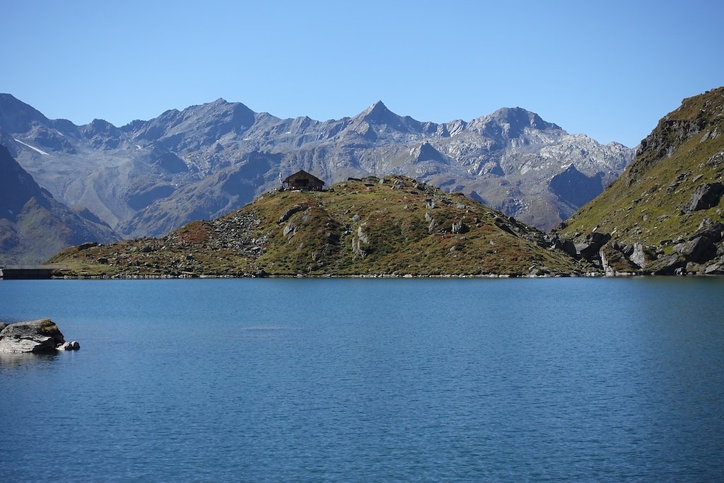 Fionnay, Ecurie du Crêt, Col de Sarshlau, Le Dâ, Col du Bec d'Aigle, Louvie (26.09.2018)