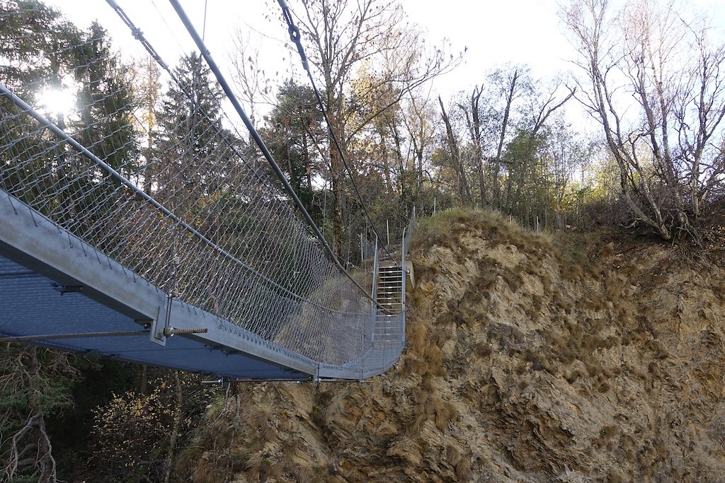 Rampe sud du Lötschberg: Hohtenn à Ausserberg (10.11.2018)