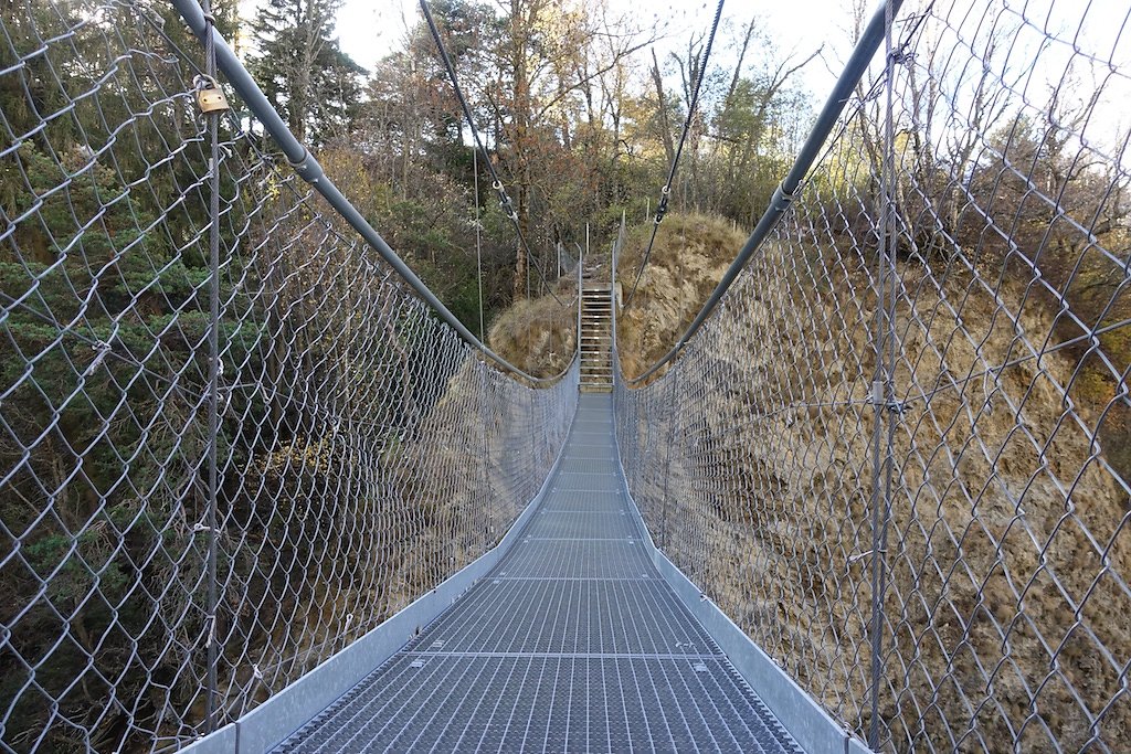 Rampe sud du Lötschberg: Hohtenn à Ausserberg (10.11.2018)