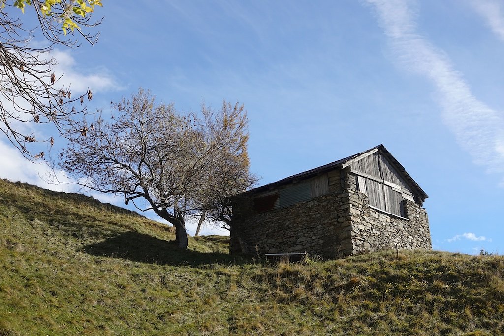 Rampe sud du Lötschberg: Hohtenn à Ausserberg (10.11.2018)