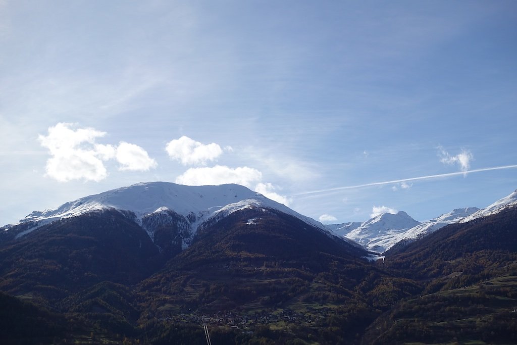 Rampe sud du Lötschberg: Hohtenn à Ausserberg (10.11.2018)