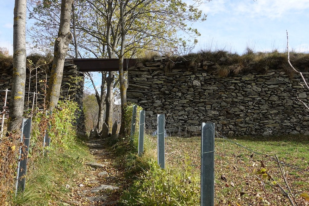 Rampe sud du Lötschberg: Hohtenn à Ausserberg (10.11.2018)