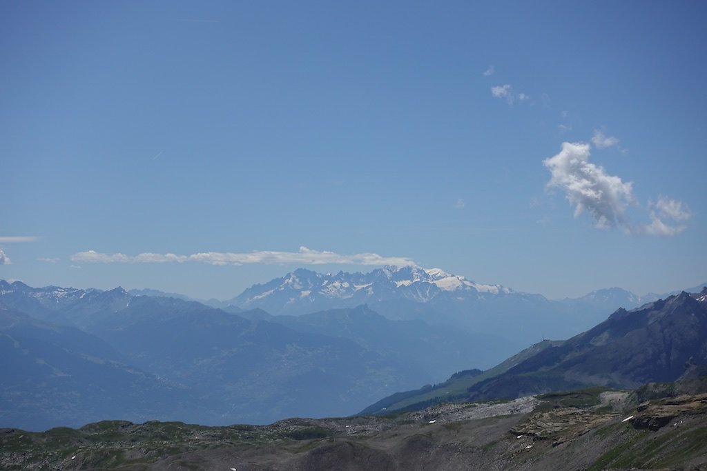 Barrage de Zeuzier, Plan des Roses, Col du Rawil, Wildstrubelhütte, Plaine Morte (04.08.2019)