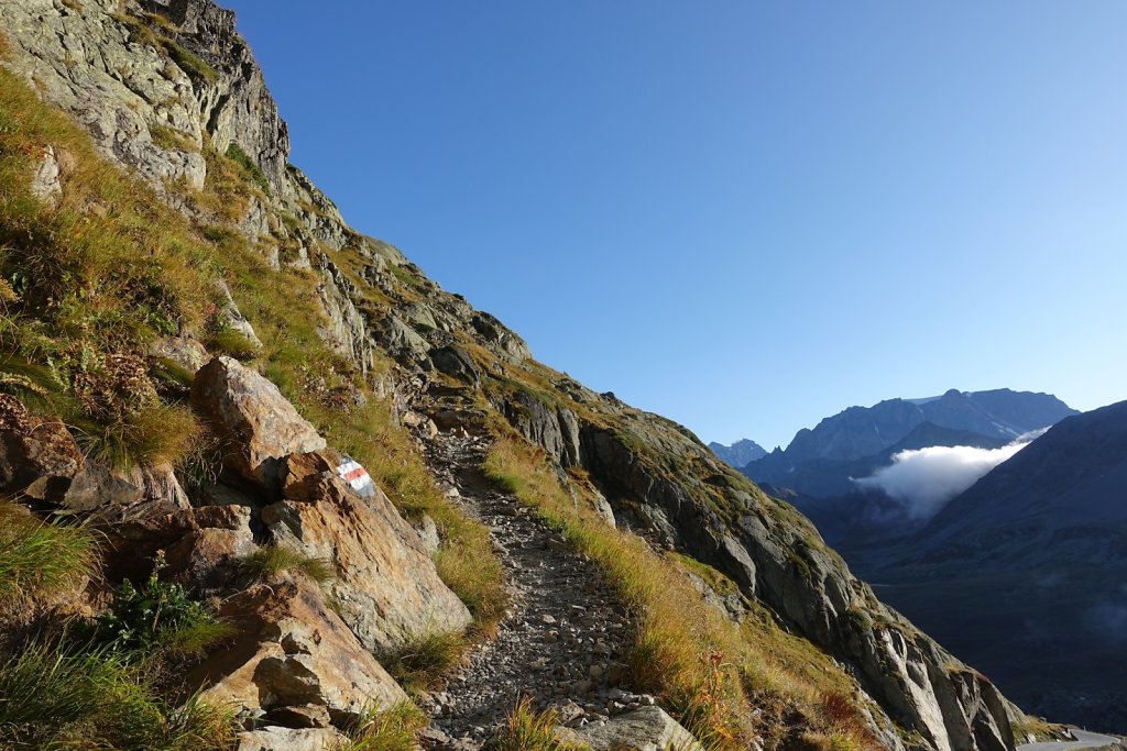 St-Bernard, Col des Chevaux, Bastillon, Lac de Fenêtre, Fenêtre de Ferret (21.09.2019)