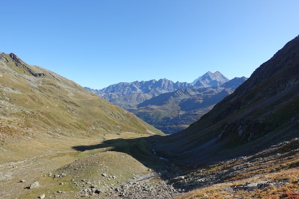 St-Bernard, Col des Chevaux, Bastillon, Lac de Fenêtre, Fenêtre de Ferret (21.09.2019)