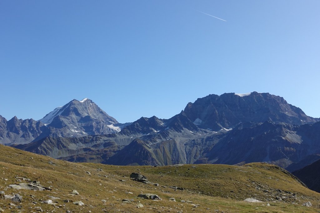 St-Bernard, Col des Chevaux, Bastillon, Lac de Fenêtre, Fenêtre de Ferret (21.09.2019)