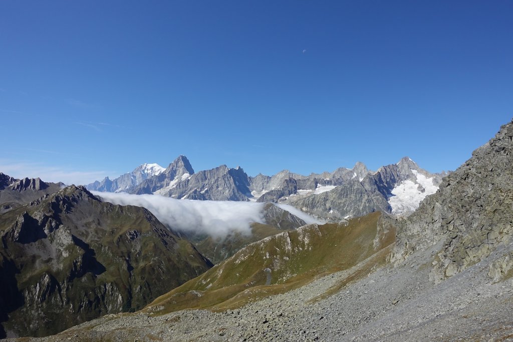 St-Bernard, Col des Chevaux, Bastillon, Lac de Fenêtre, Fenêtre de Ferret (21.09.2019)