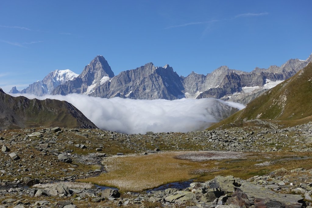 St-Bernard, Col des Chevaux, Bastillon, Lac de Fenêtre, Fenêtre de Ferret (21.09.2019)