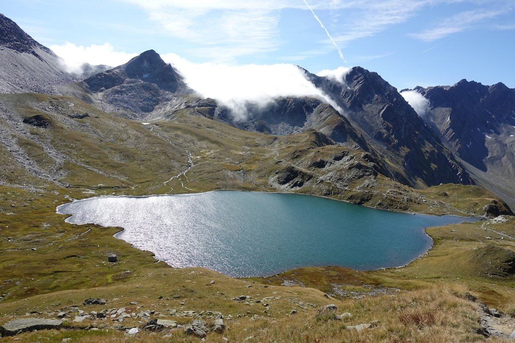 St-Bernard, Col des Chevaux, Bastillon, Lac de Fenêtre, Fenêtre de Ferret (21.09.2019)