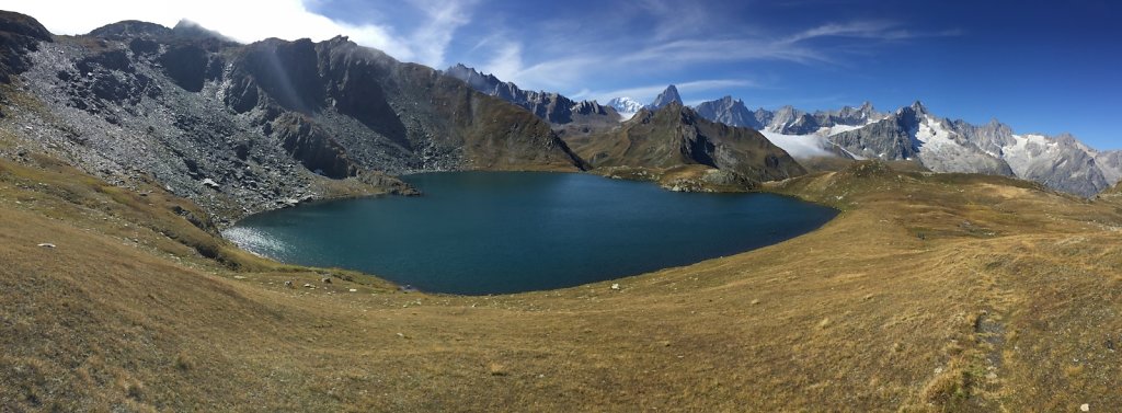 St-Bernard, Col des Chevaux, Bastillon, Lac de Fenêtre, Fenêtre de Ferret (21.09.2019)