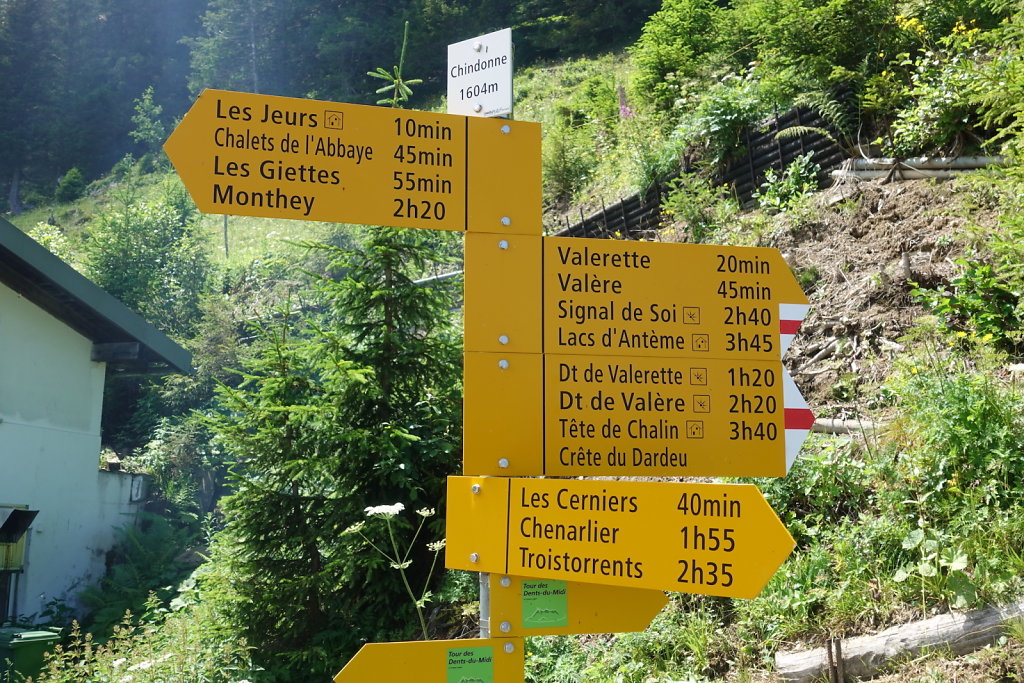 Chindonne, Dent de Valerette, Dent deValère (04.07.2020)