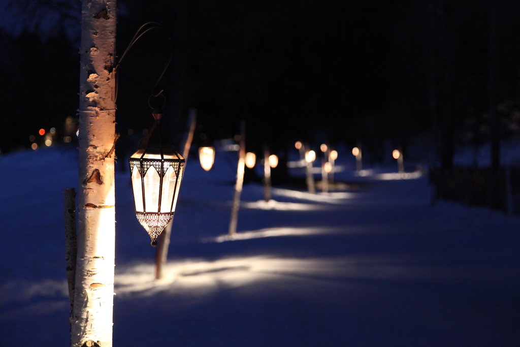 Chemin des lanternes, Montana (12.01.2020)