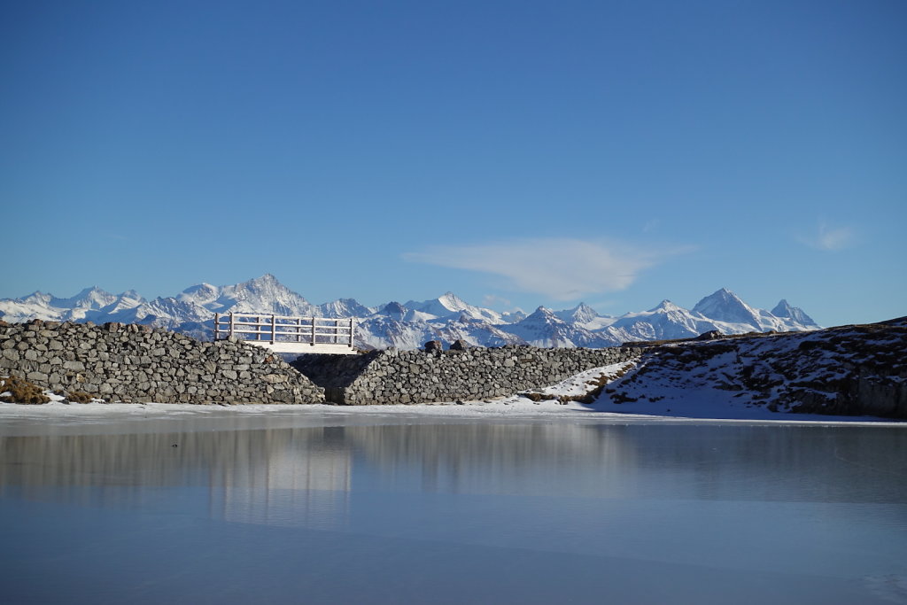 Mayens de My, Etang des Trente Pas, Croix de l'Achia (27.11.2020)