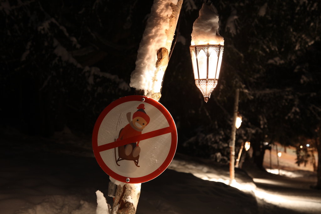 Chemin des Lanternes, Montana (26.01.2021)