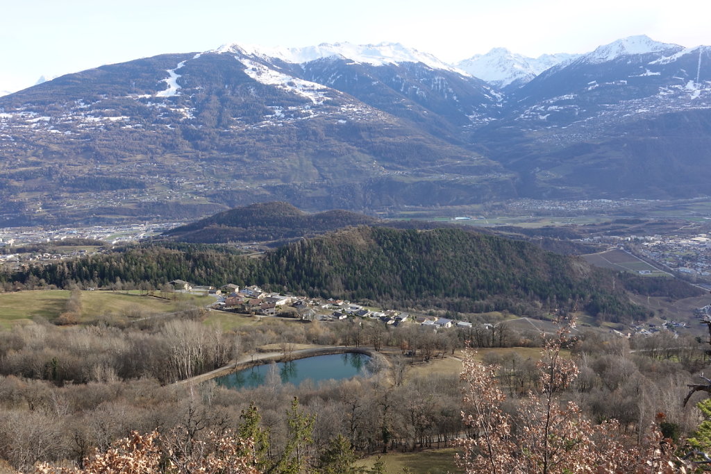 Chandolin - Etang du Binii (02.03.2021)