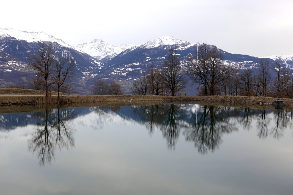 Chandolin - Etang du Binii (02.03.2021)