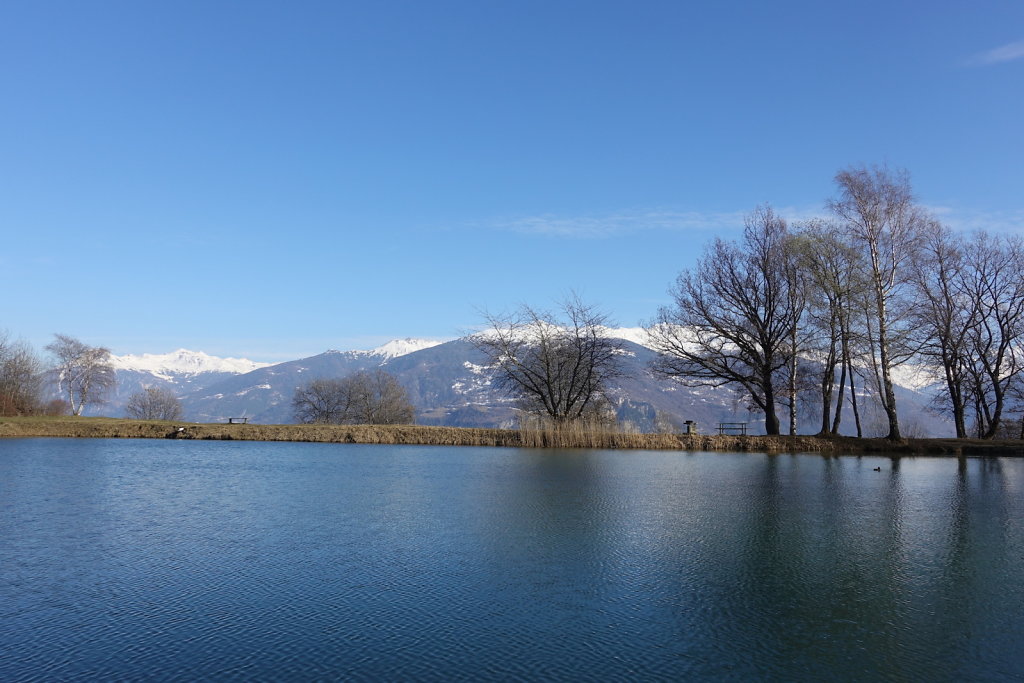 Etang Rocher - Mayens de la Zour (10.03.2021)