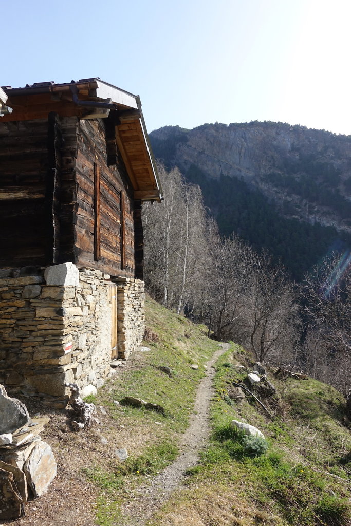 Rampe sud du Lötschberg: Hohtenn - Ausserberg (02.04.2021)