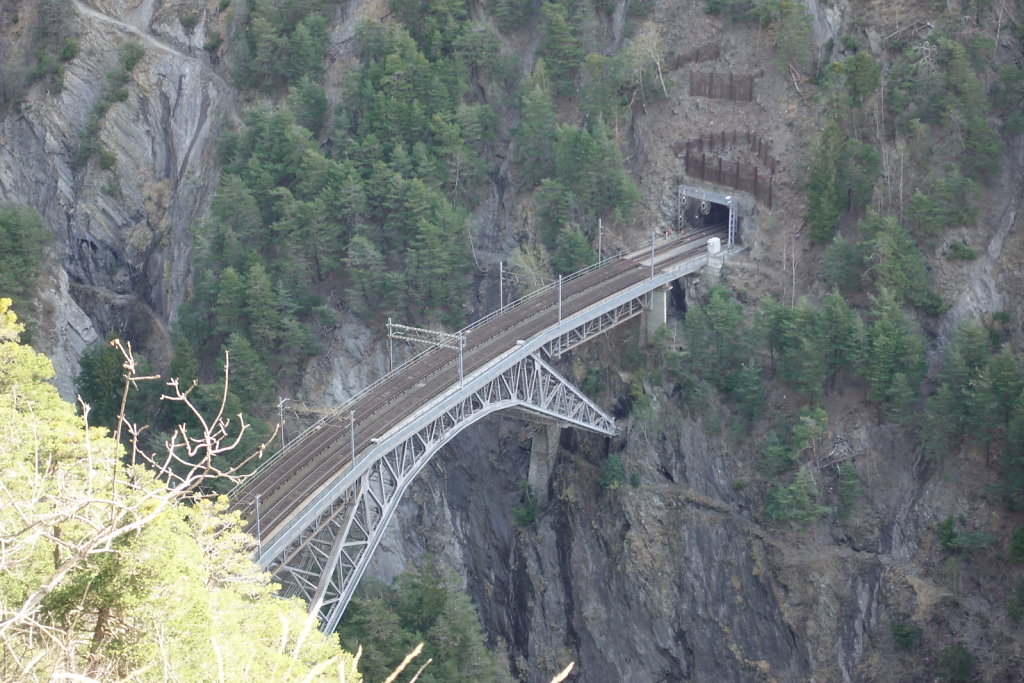 Rampe sud du Lötschberg: Hohtenn - Ausserberg (02.04.2021)