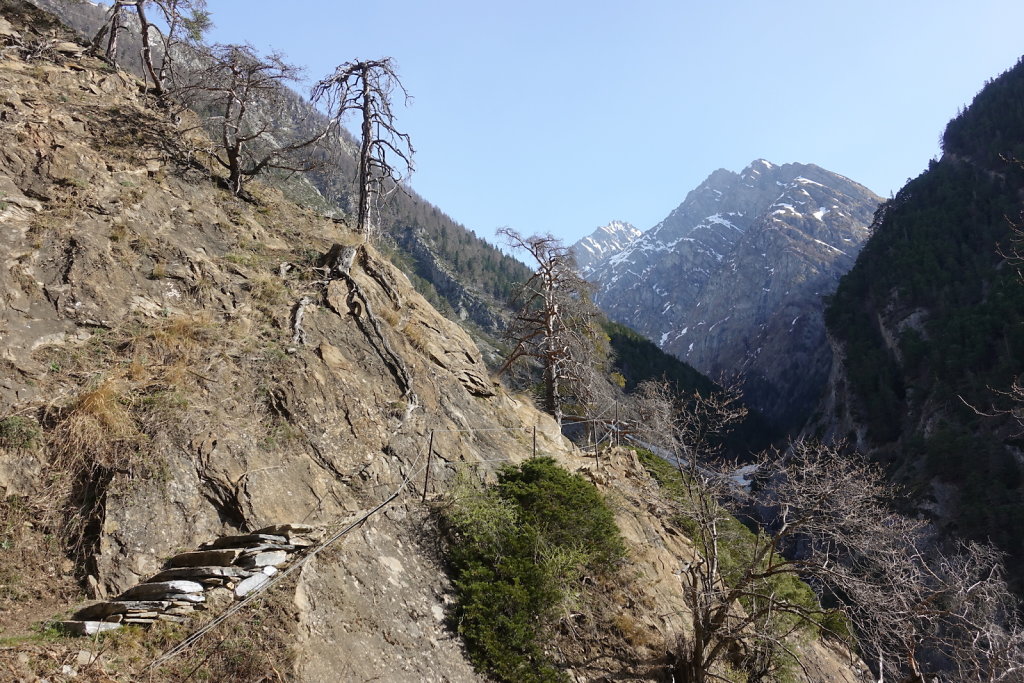 Rampe sud du Lötschberg: Hohtenn - Ausserberg (02.04.2021)