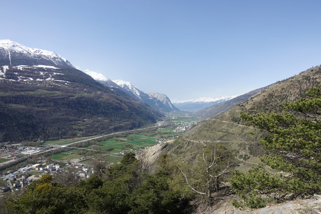 Rampe sud du Lötschberg: Hohtenn - Ausserberg (02.04.2021)