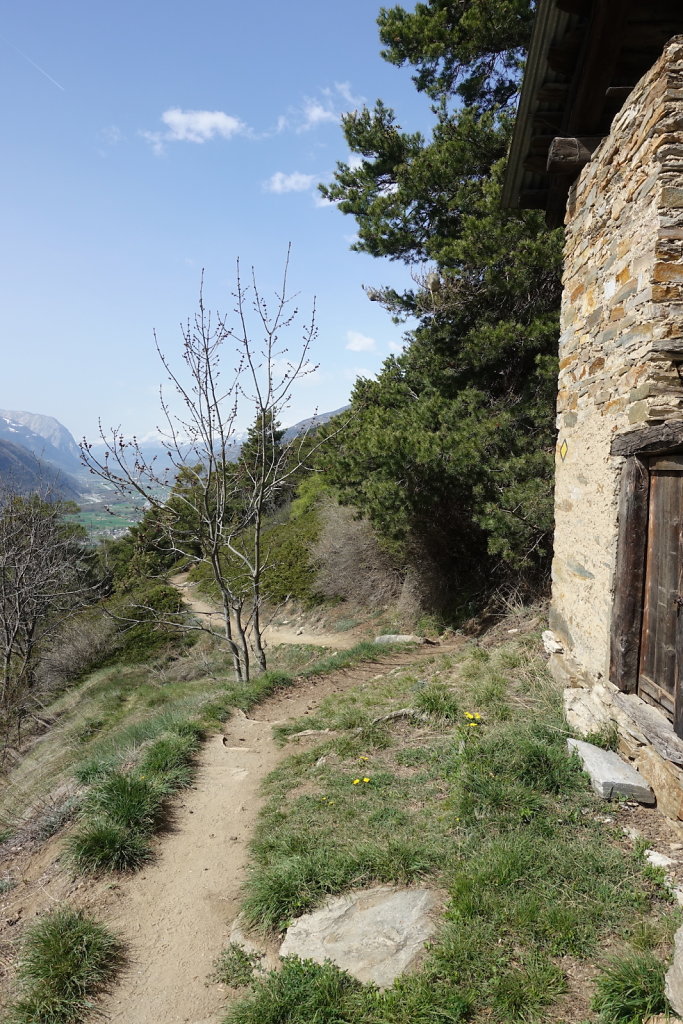 Rampe sud du Lötschberg: Hohtenn - Ausserberg (02.04.2021)