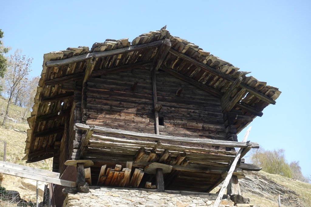 Rampe sud du Lötschberg: Hohtenn - Ausserberg (02.04.2021)