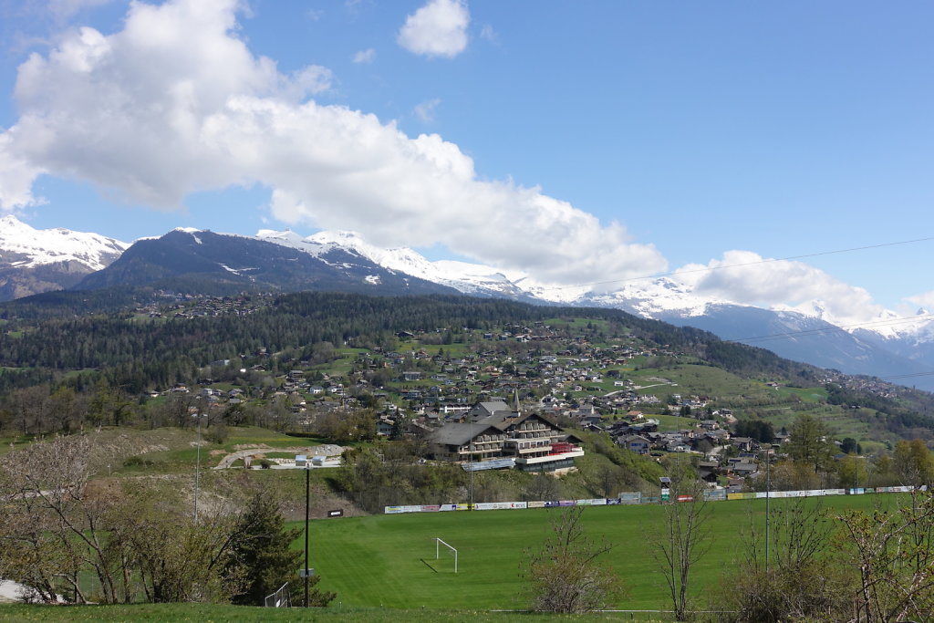 Les Planisses, Bisse du Sillonin, Icogne, Lens, Christ-Roi, Grand Bisse de Lens, Chelin, Bisse du Sillonin (03.05.2021)