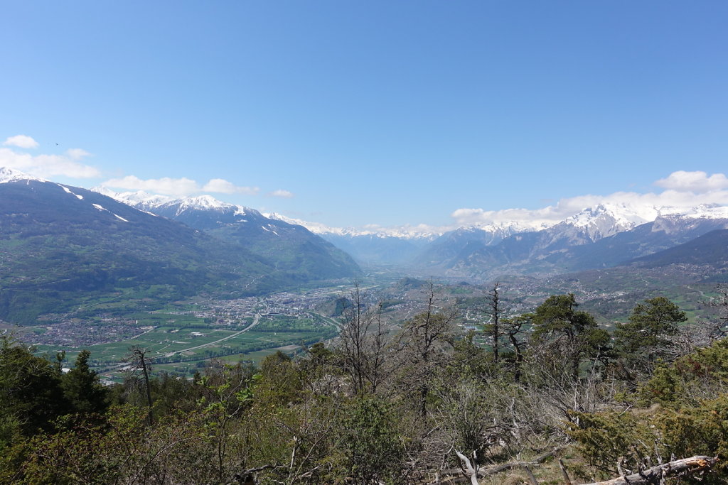 Les Planisses, Bisse du Sillonin, Icogne, Lens, Christ-Roi, Grand Bisse de Lens, Chelin, Bisse du Sillonin (03.05.2021)