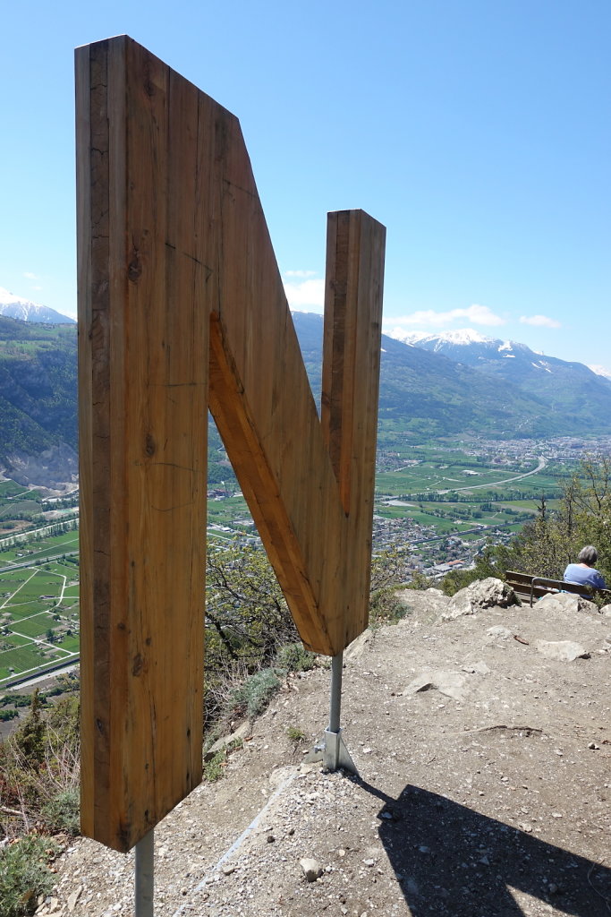 Les Planisses, Bisse du Sillonin, Icogne, Lens, Christ-Roi, Grand Bisse de Lens, Chelin, Bisse du Sillonin (03.05.2021)