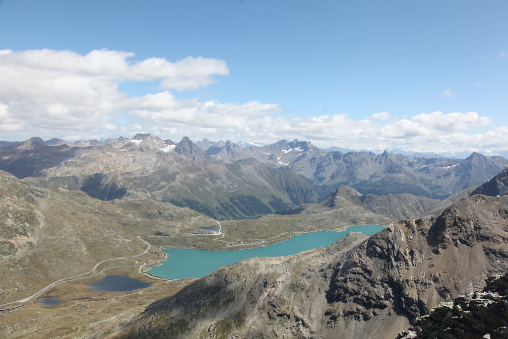 Bernina Pass, Lago Bianco, Diavolezza, Grisons (27.08.2021)