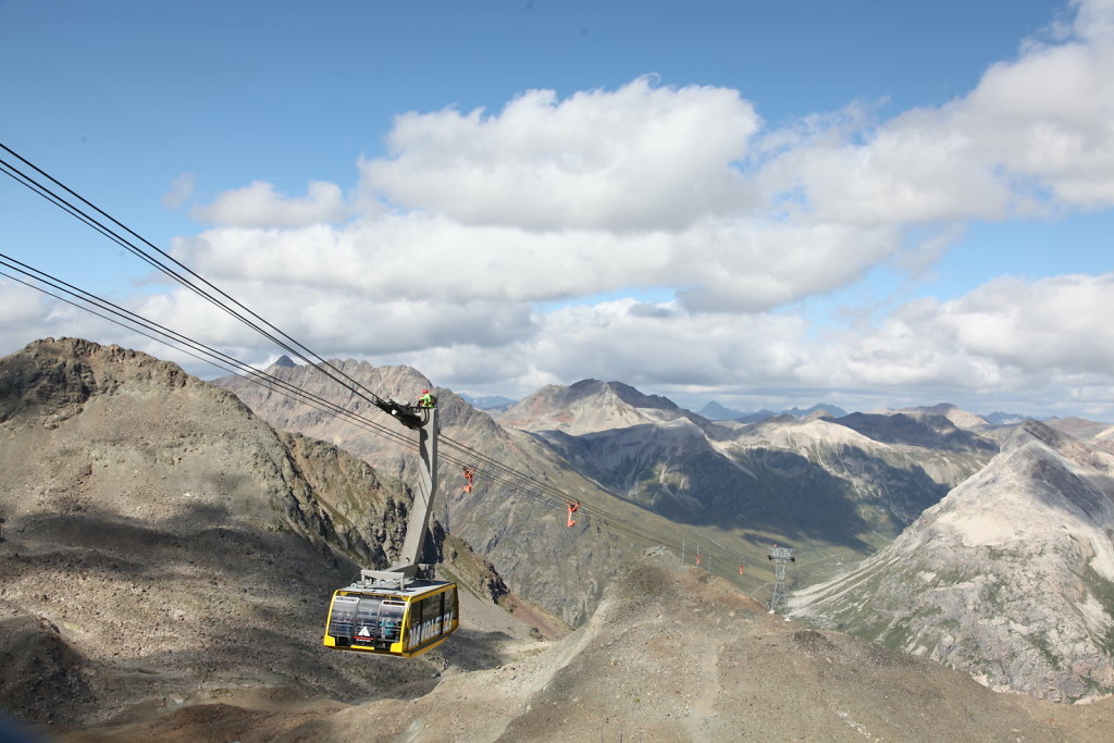 Bernina Pass, Lago Bianco, Diavolezza, Grisons (27.08.2021)