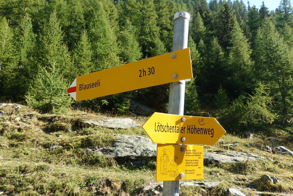 Blauseeli, Lötschental (13.09.2021)