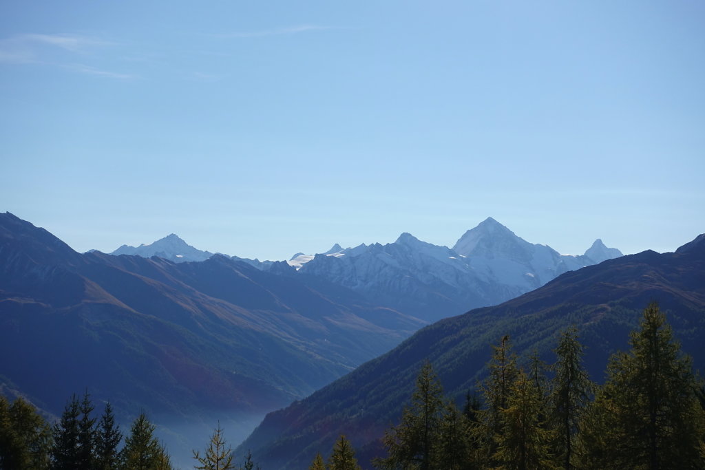 Chemin des crêtes, Thyon 2000, Mont Rouge, Mont Loéré, Crepon Blanc (11.10.2021)