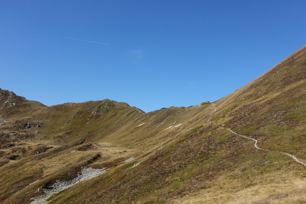 Chemin des crêtes, Thyon 2000, Mont Rouge, Mont Loéré, Crepon Blanc (11.10.2021)