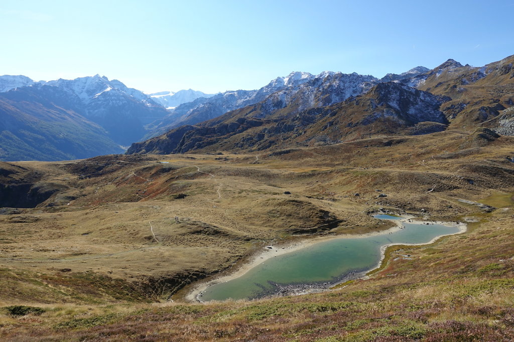 Chemin des crêtes, Thyon 2000, Mont Rouge, Mont Loéré, Crepon Blanc (11.10.2021)