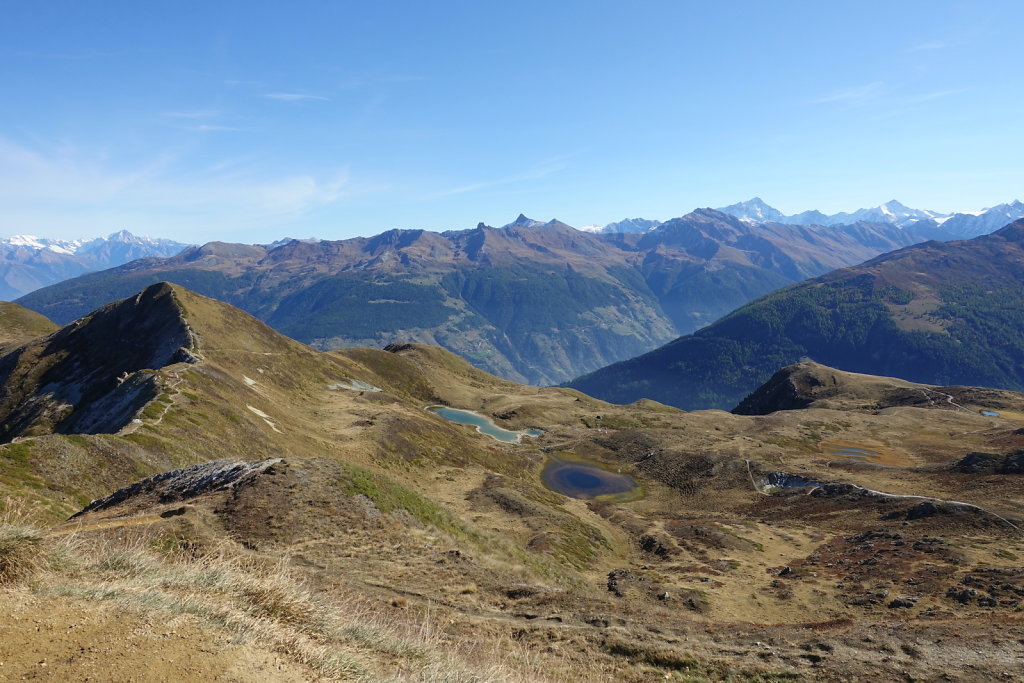 Chemin des crêtes, Thyon 2000, Mont Rouge, Mont Loéré, Crepon Blanc (11.10.2021)