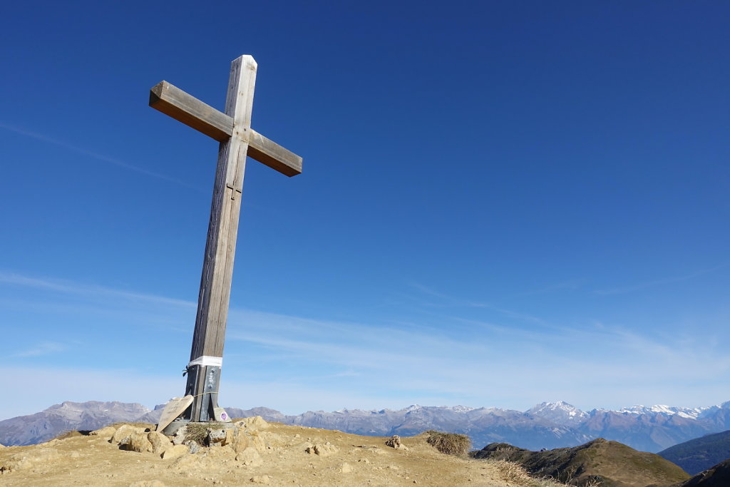 Chemin des crêtes, Thyon 2000, Mont Rouge, Mont Loéré, Crepon Blanc (11.10.2021)