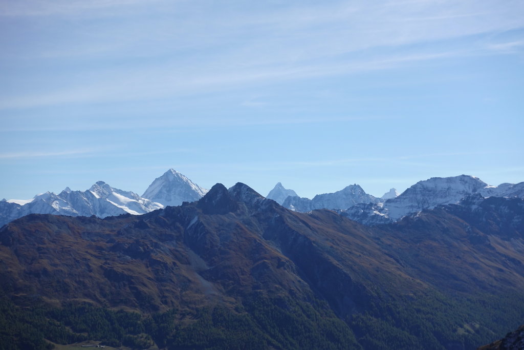 Chemin des crêtes, Thyon 2000, Mont Rouge, Mont Loéré, Crepon Blanc (11.10.2021)