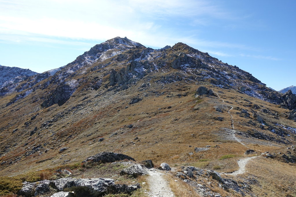 Chemin des crêtes, Thyon 2000, Mont Rouge, Mont Loéré, Crepon Blanc (11.10.2021)