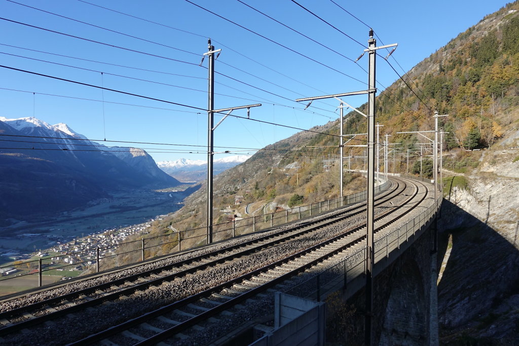 Rampe sud du Lötschberg (06.11.2021)