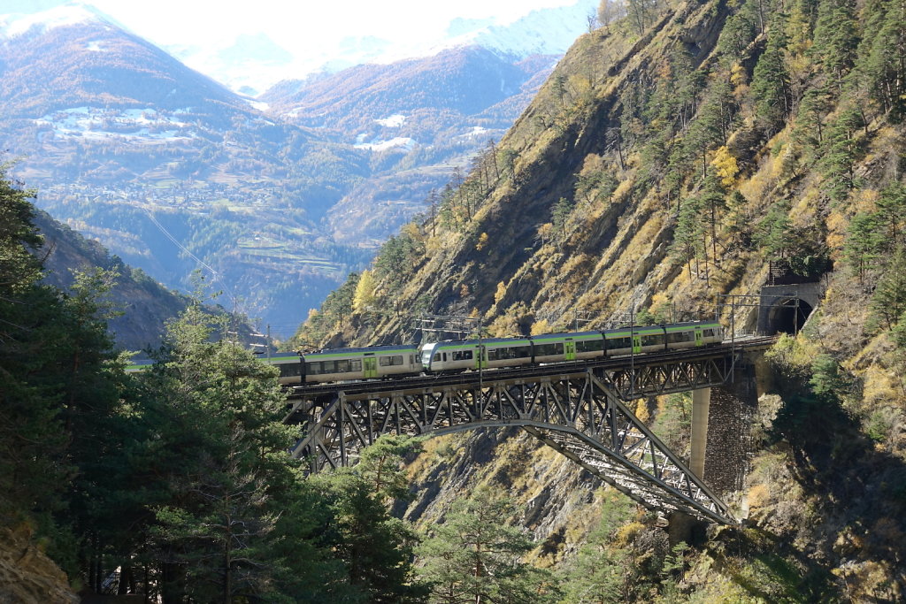 Rampe sud du Lötschberg (06.11.2021)