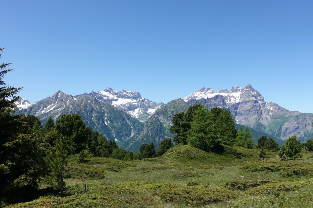 La Giette, Sé Carro, Plan de Ména, Cabane de Scex Carro (11.06.2022)