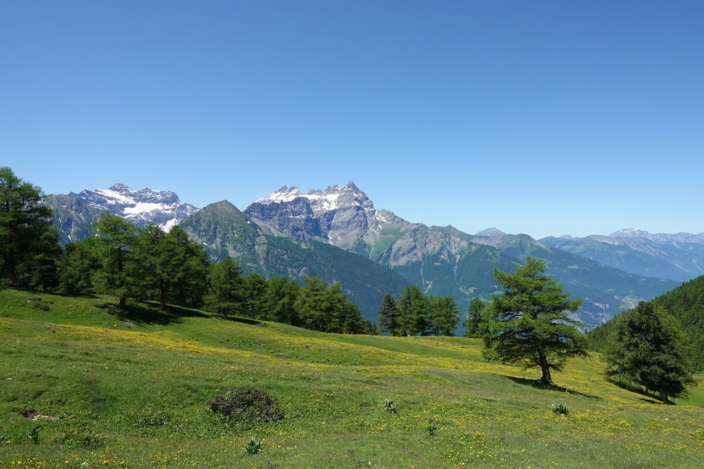 La Giette, Sé Carro, Plan de Ména, Cabane de Scex Carro (11.06.2022)